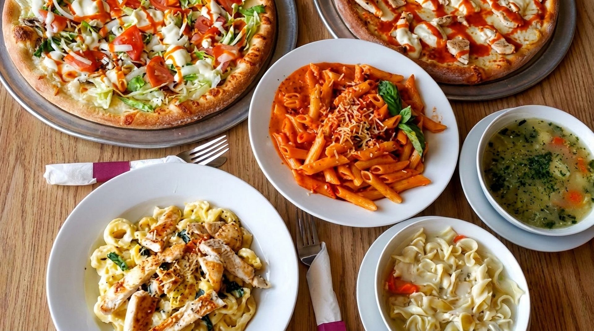 Pizza, pasta, and everything in between