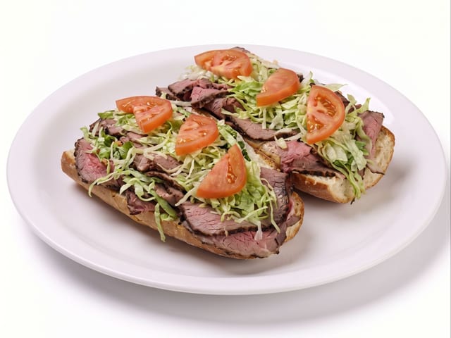 Roast Beef Hoagie.