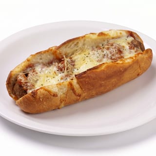 Meatball Parmigiana Sandwich