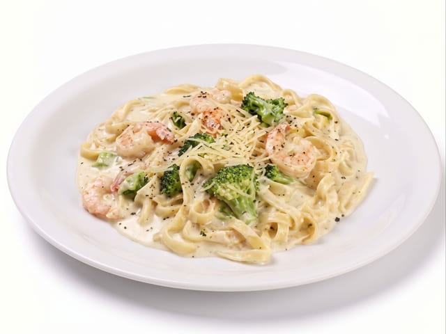 Fettuccine Alfredo.