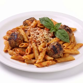 Pasta W/ Meatballs